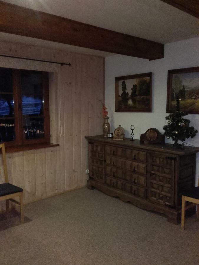 Dom Z Sauna - Lugiele Dzierwiany エクステリア 写真